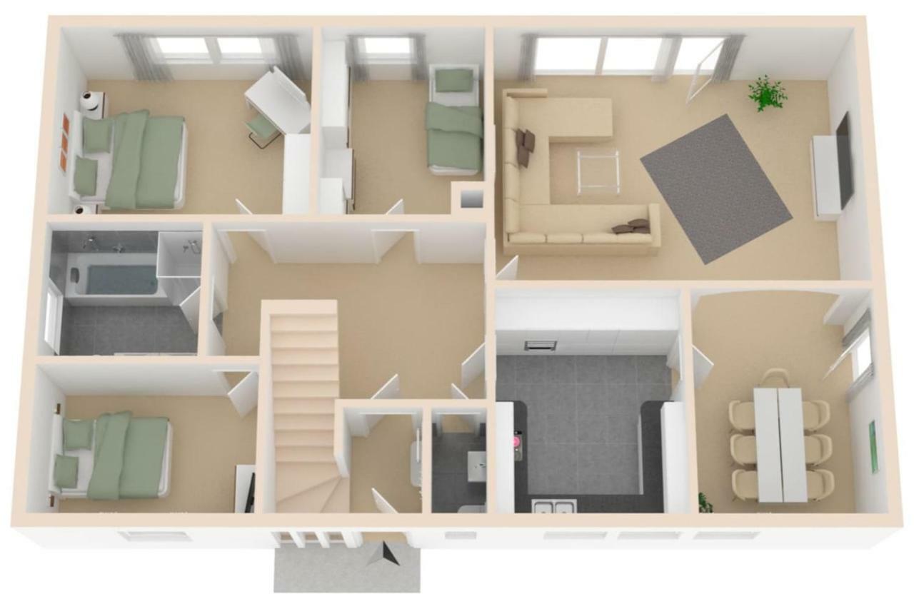 Tolle 125m² Erdgeschosswohnung Im Einzelhaus * Kaltenkirchen